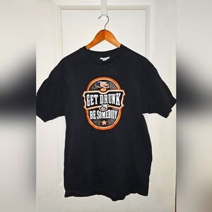 Vintage Toby Keith Get Drunk & Be Somebody T Shirt Adult L Country Band …